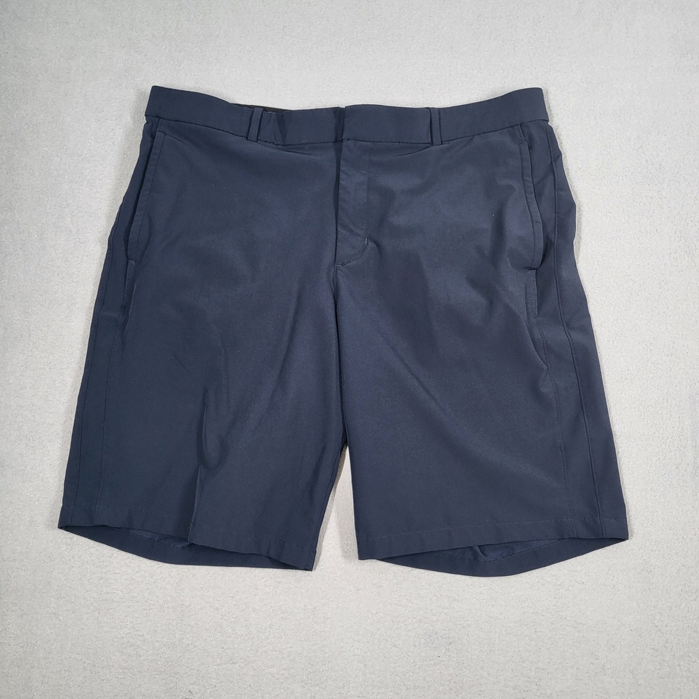 Nike Shorts Men's 38 Blue Polyester‎ Dri-Fit Standard Fit Embroidered Logo Golf